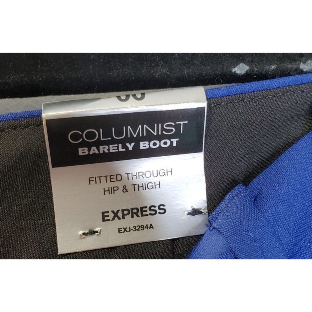New Express Columnist 00 Barely Boot Royal Blue P… - image 3